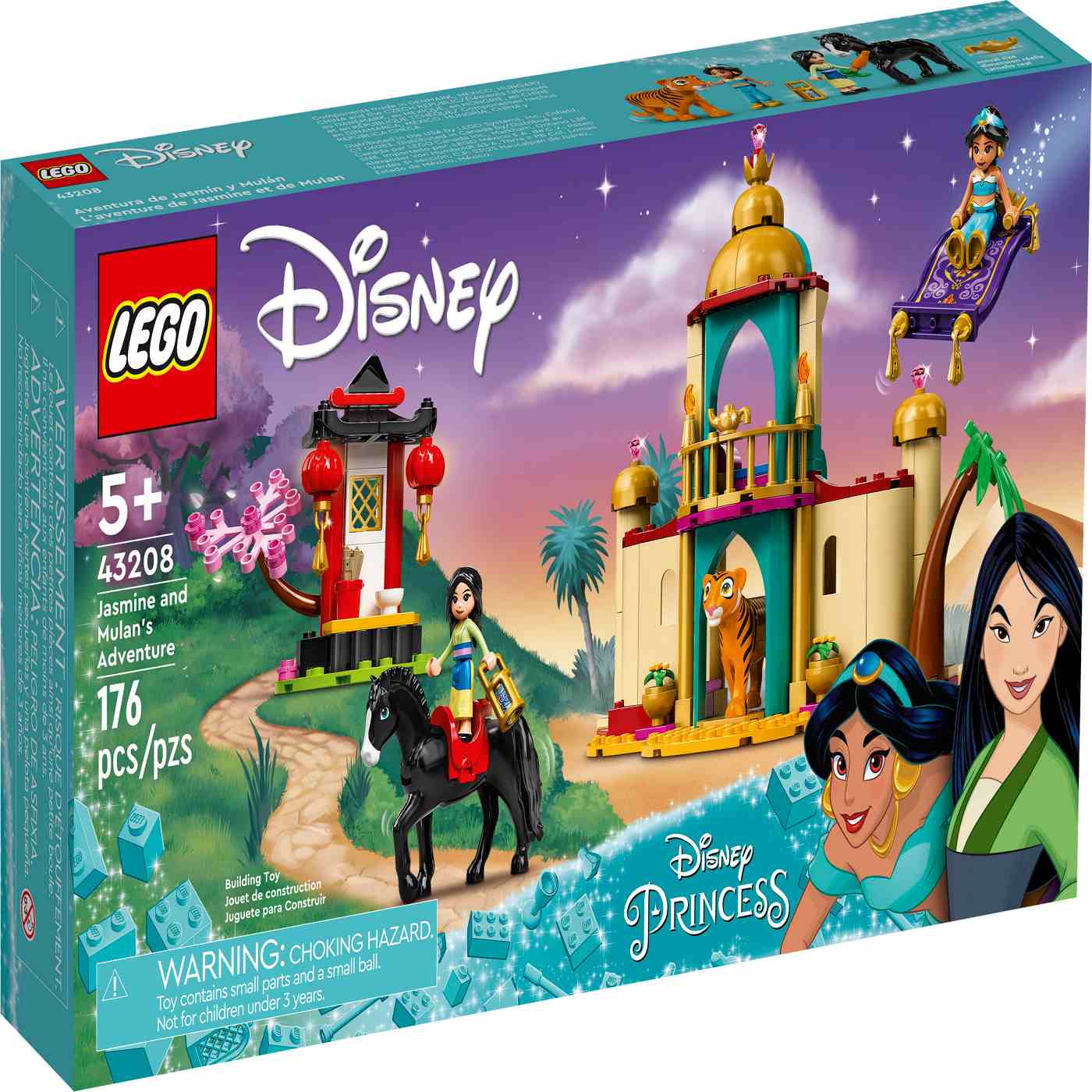 Lego Disney Princess Jasmine & Mulan's Adventure Set - Shop Lego 