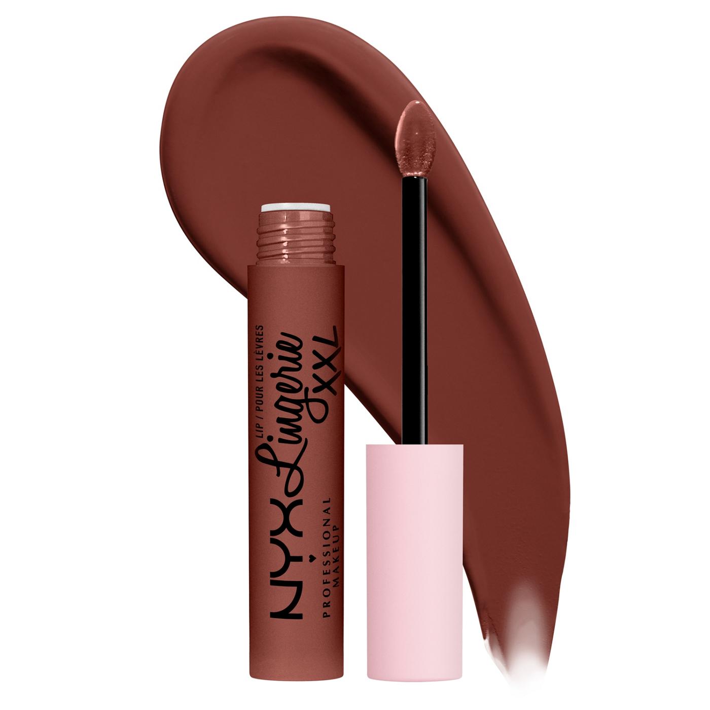 Nyx Professional Makeup - Matte Liquid Lipstick Lip Lingerie XXL - Candela  Babe