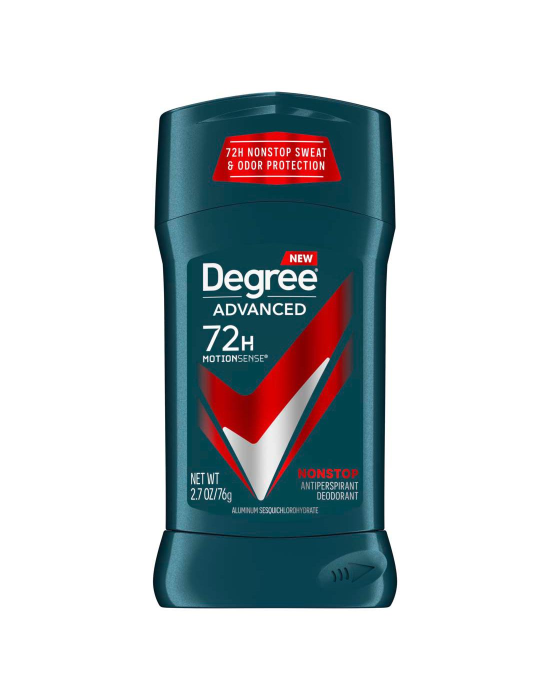Degree 72 Hr Advanced Antiperspirant Deodorant - Nonstop; image 1 of 2