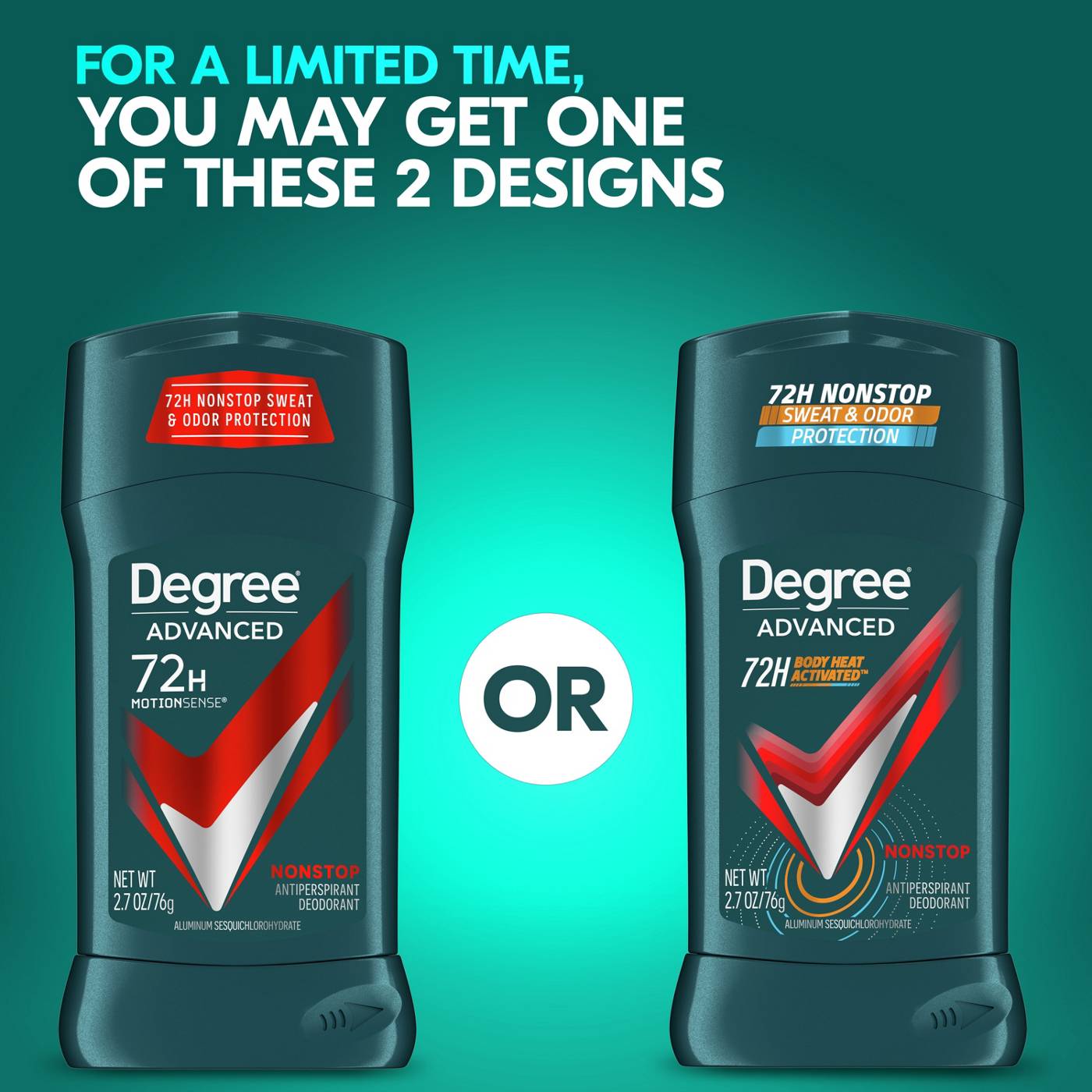 Degree 72 Hr Advanced Antiperspirant Deodorant - Nonstop; image 4 of 10