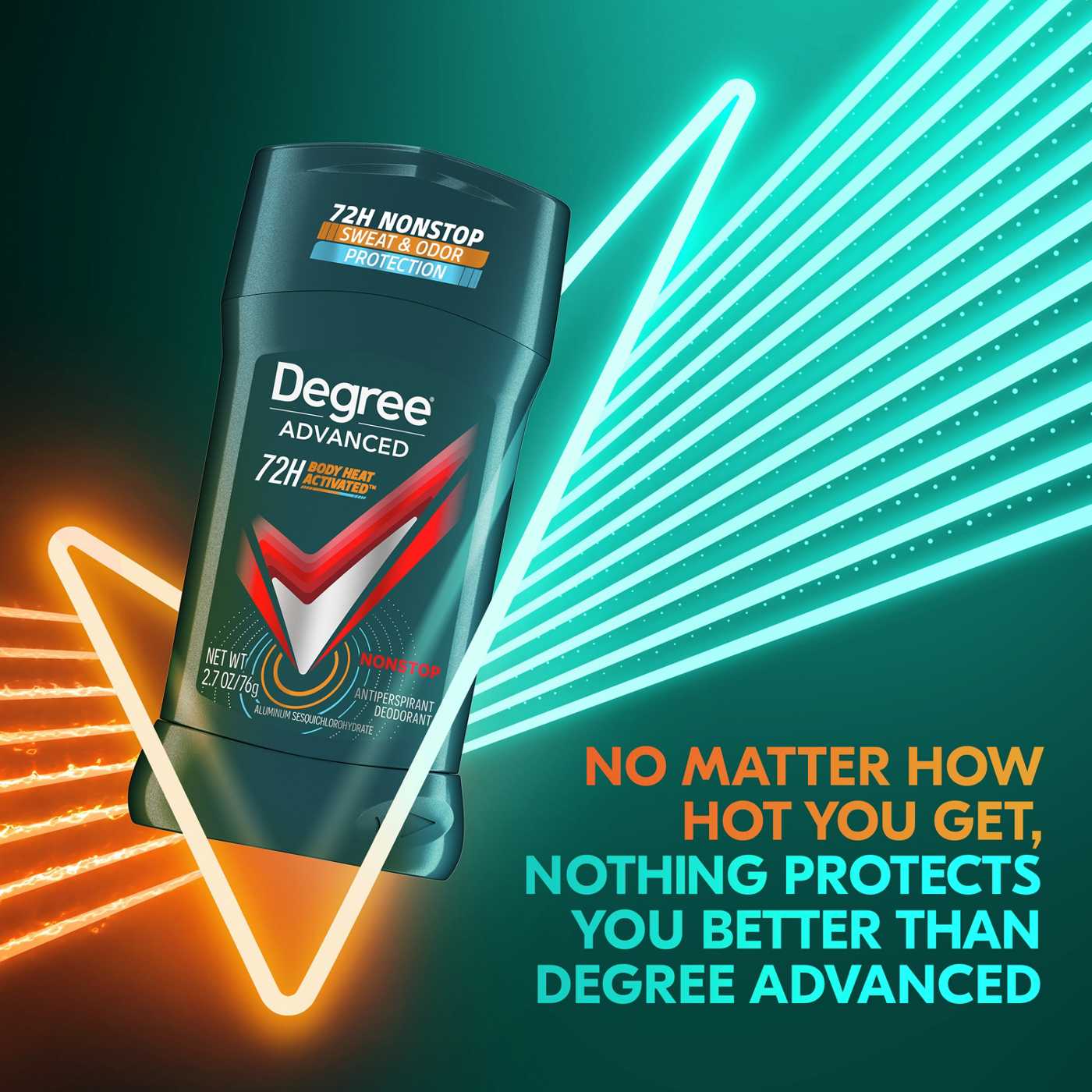 Degree 72 Hr Advanced Antiperspirant Deodorant - Nonstop; image 7 of 10