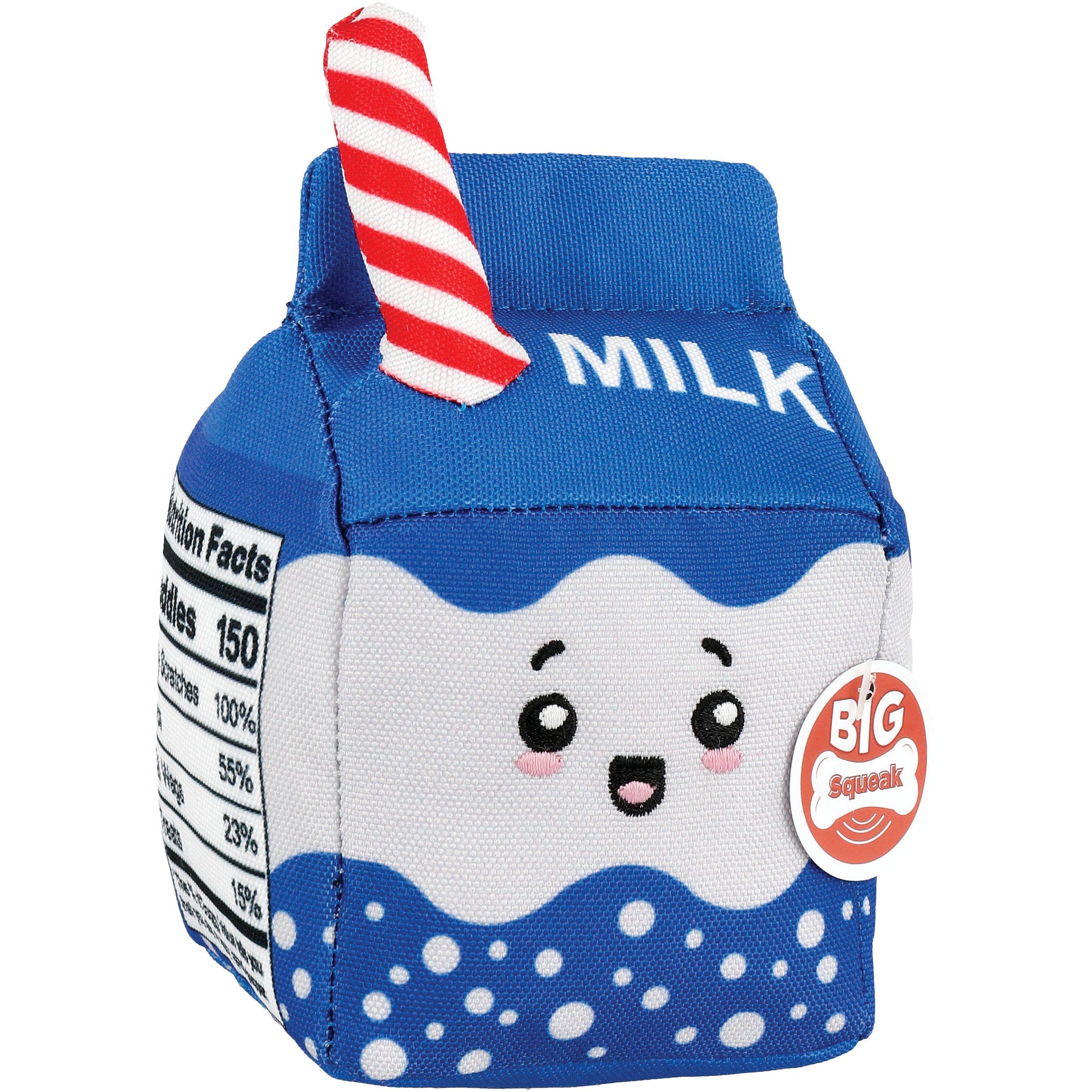 Woof & Whiskers Milk Carton Dog Toy Shop Plush Toys at HEB