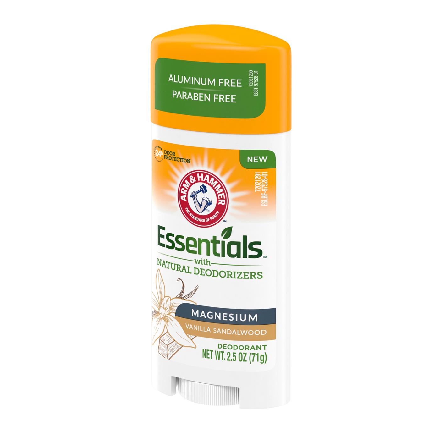 Arm & Hammer Essentials Magnesium Deodorant Vanilla Sandalwood Shop Deodorant & antiperspirant