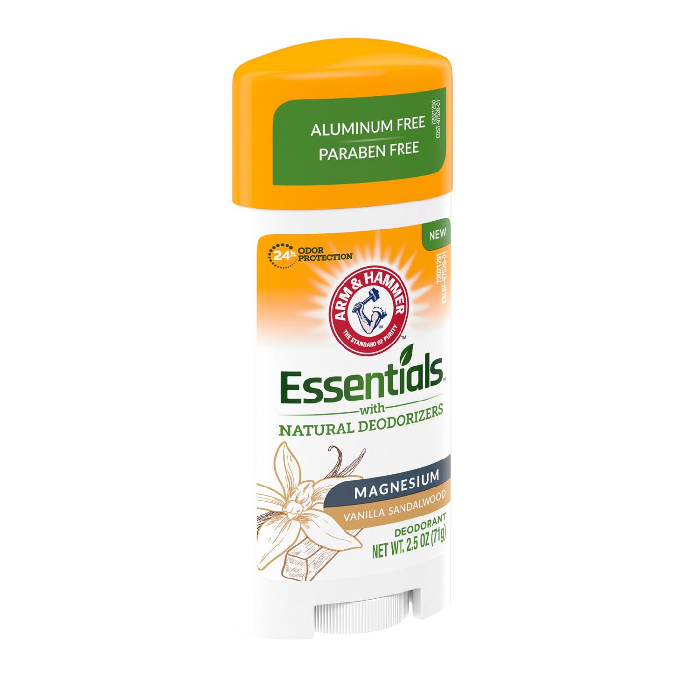Arm & Hammer Essentials Magnesium Deodorant Vanilla Sandalwood; image 3 of 4