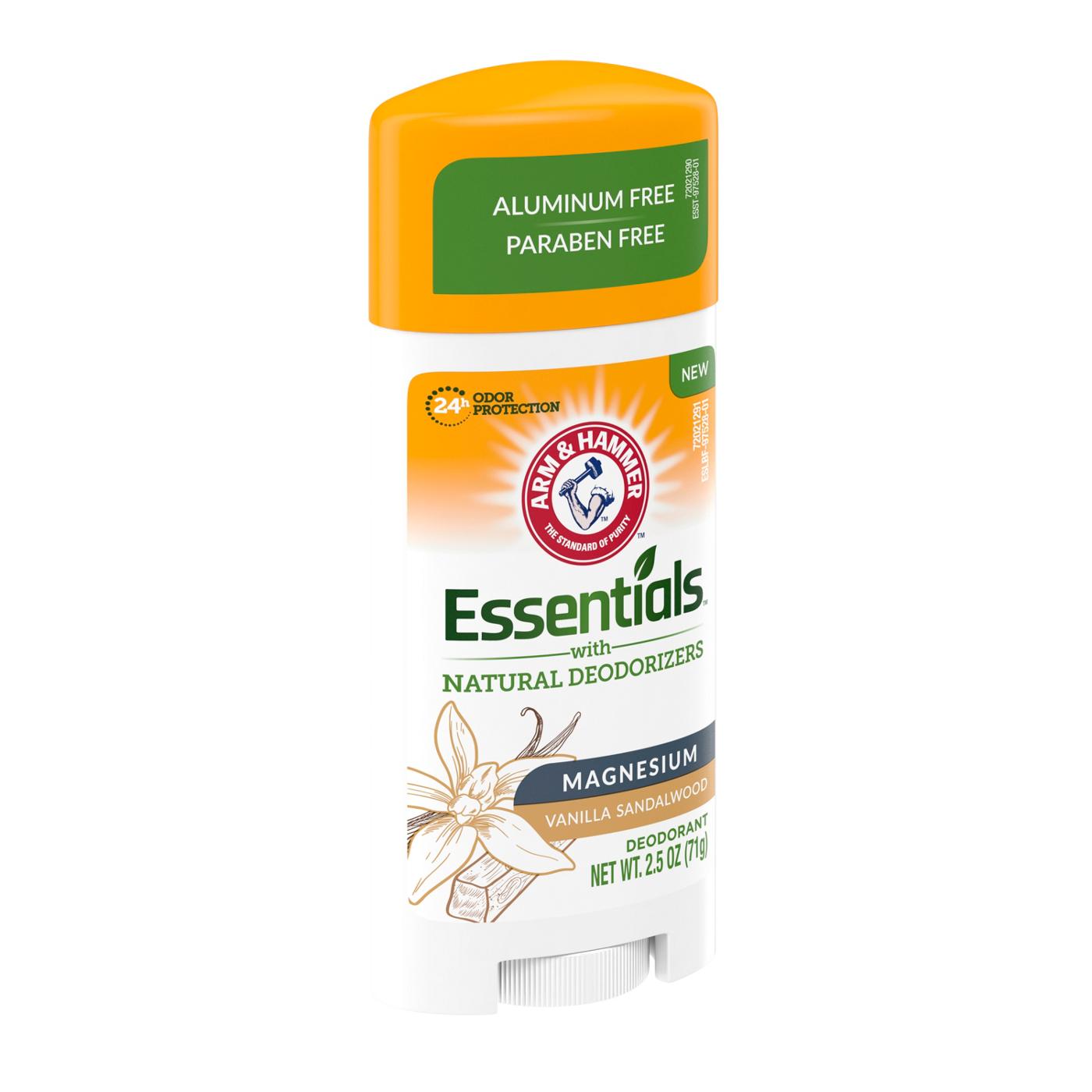 Arm & Hammer Essentials Magnesium Deodorant Vanilla Sandalwood Shop