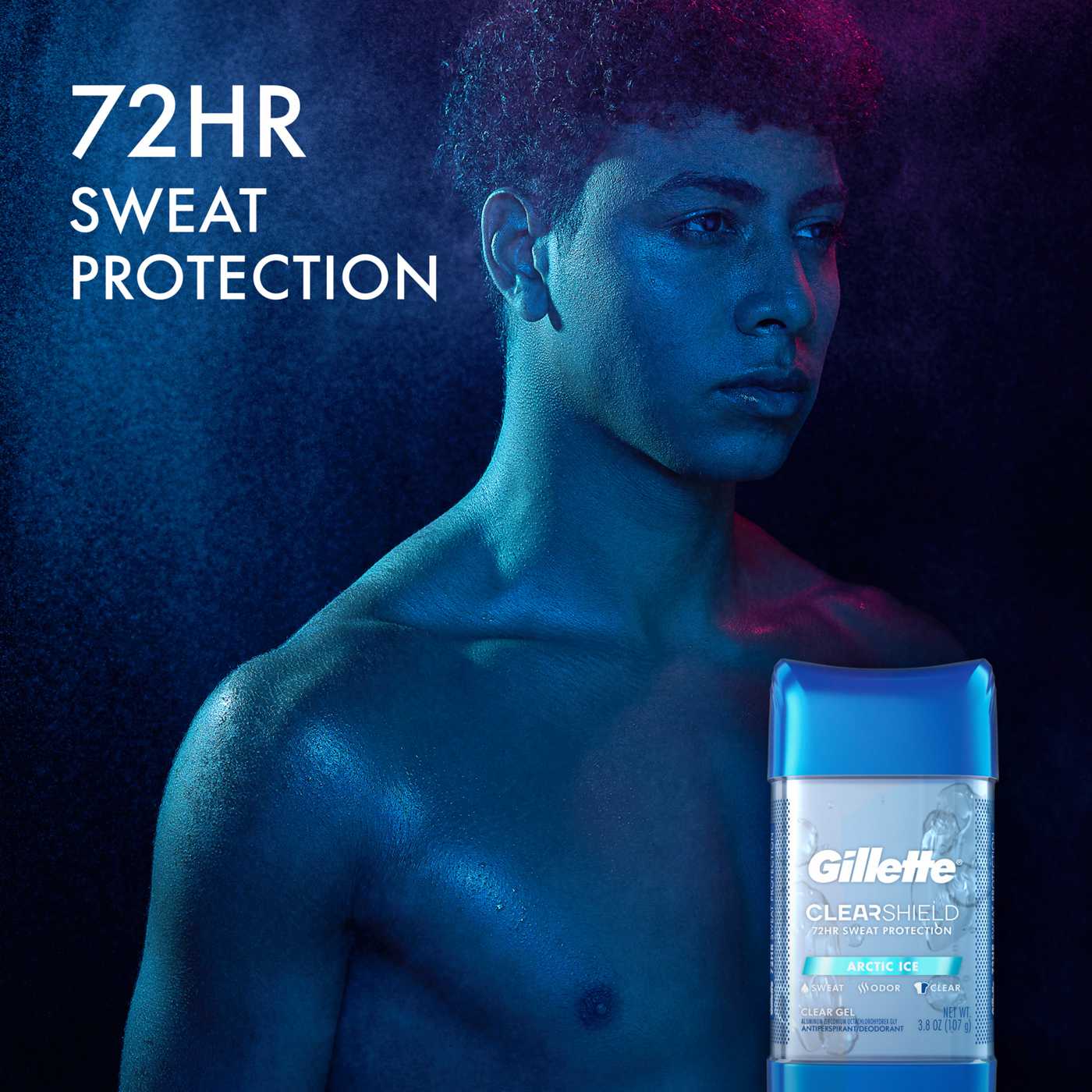 Gillette Clear Shield Gel Antiperspirant Deodorant - Arctic Ice; image 2 of 2