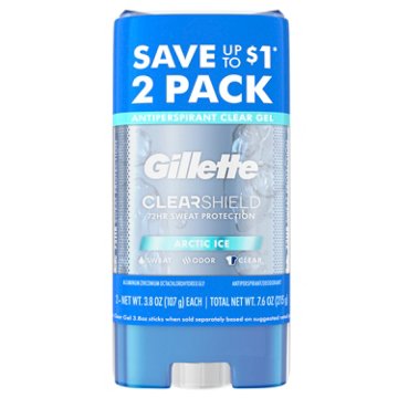 Gillette Clear Shield Gel Antiperspirant Deodorant - Arctic Ice