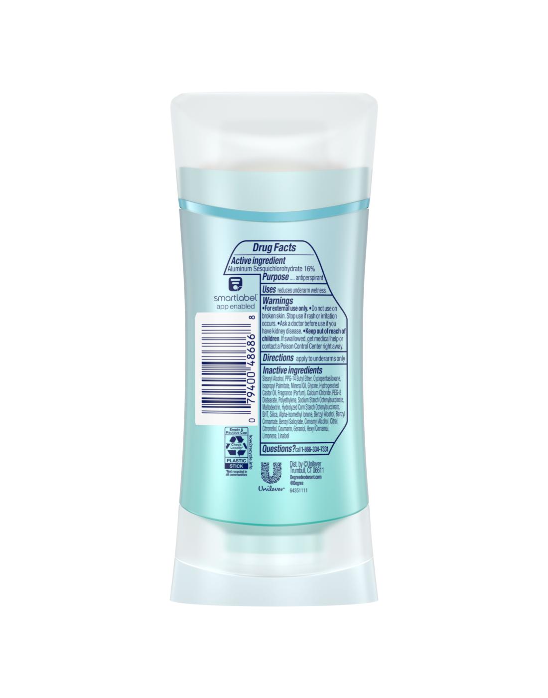Degree 72 Hr Advanced Antiperspirant Deodorant - Lavender Waterlily; image 4 of 4