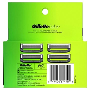 Gillette Labs Razor Blade Cartridge Refills