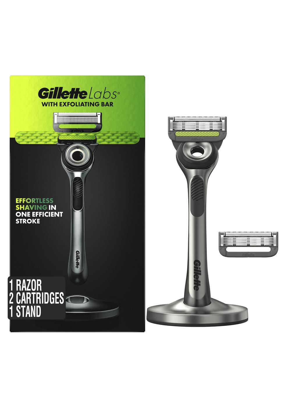 GilletteLabs Razor with Stand + 2 Blade Refills; image 3 of 6