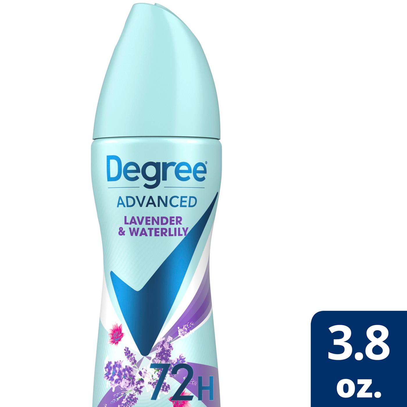 Degree Advanced Lavender Waterlily Antiperspirant Deodorant Dry Spray; image 2 of 3
