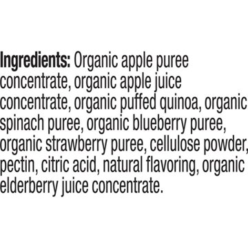 Plum Organics Teensy Snacks with Puffed Quinoa - Berry