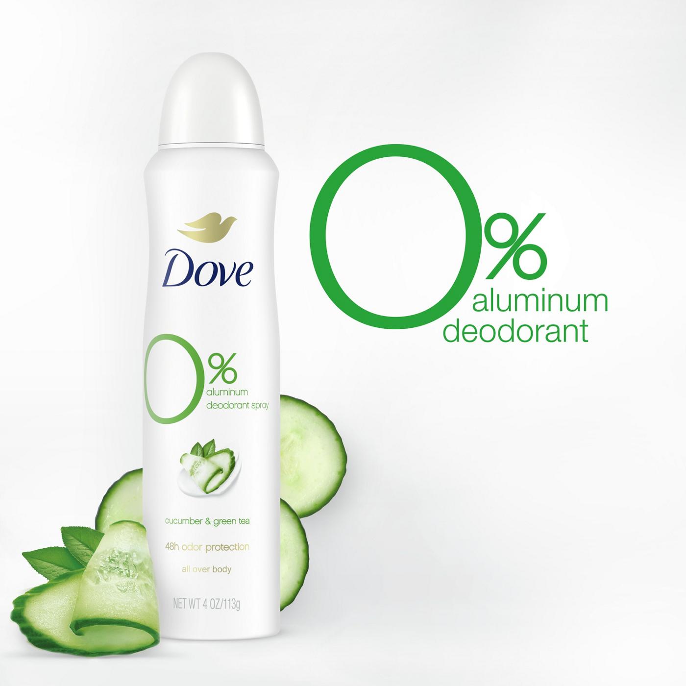 Dove Deodorant Spray - Cucumber & Green Tea; image 2 of 6
