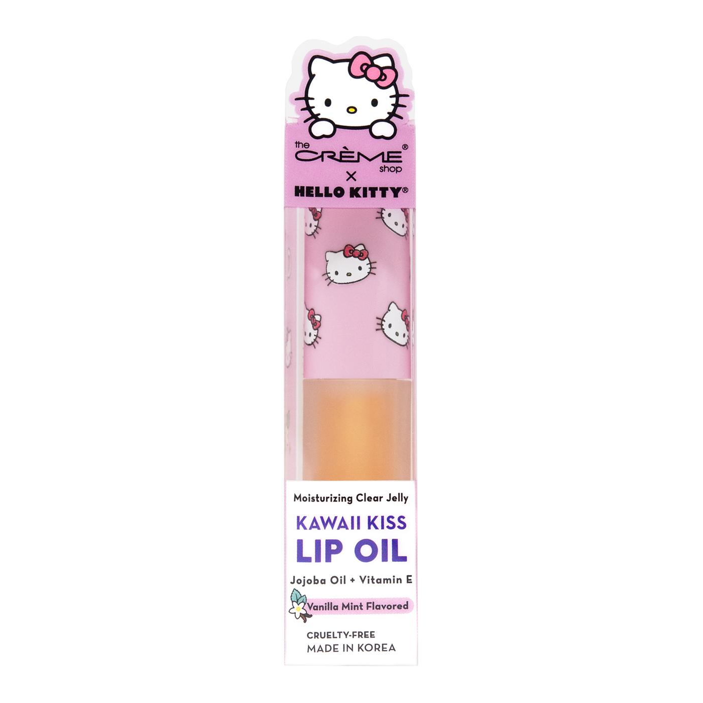 The Crème Shop Hello Kitty Kawaii Kiss Lip Oil Vanilla Mint; image 1 of 4
