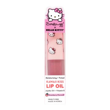 The Crème Shop Hello Kitty Kawaii Kiss Lip Oil Strawberry