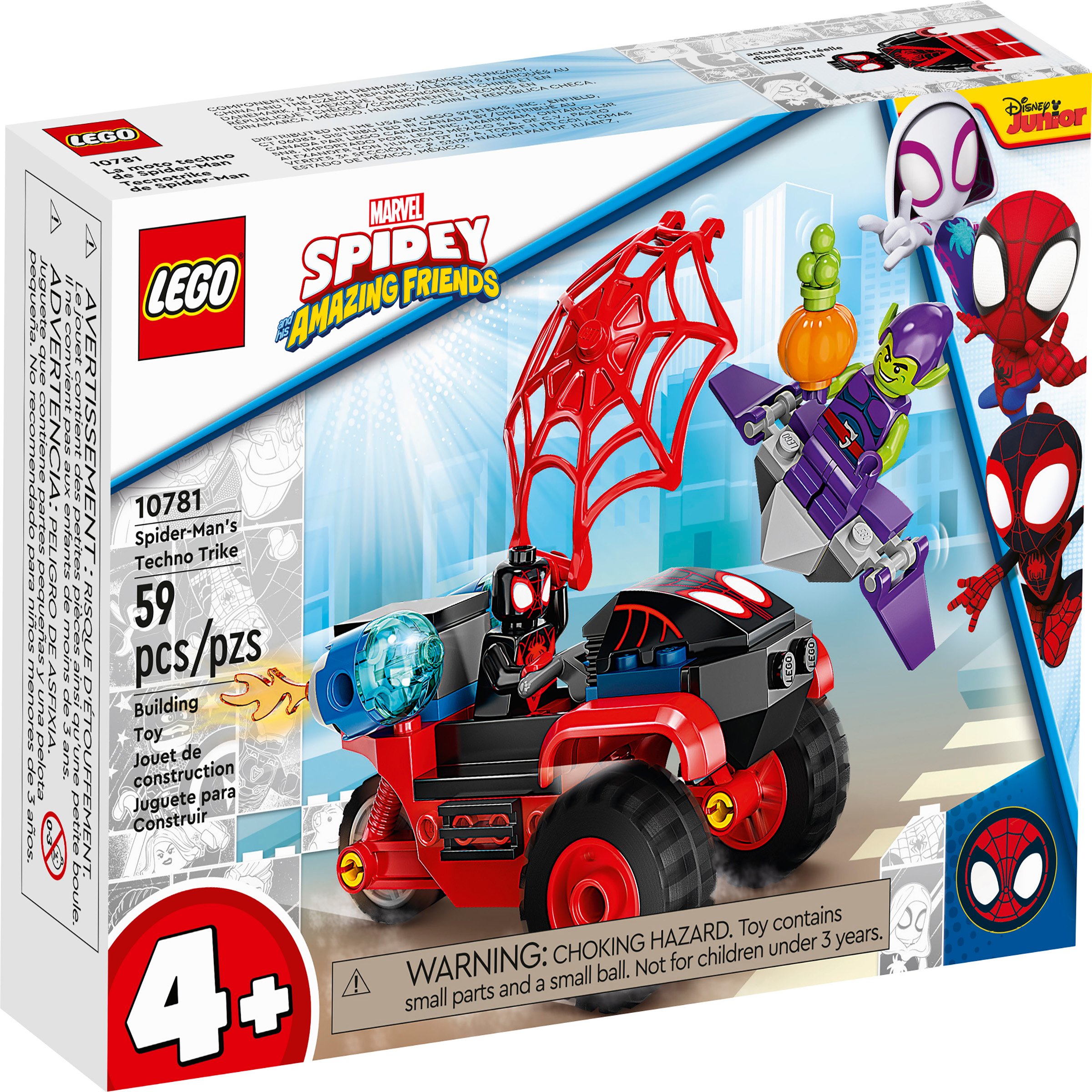 Lego discount spiderman car