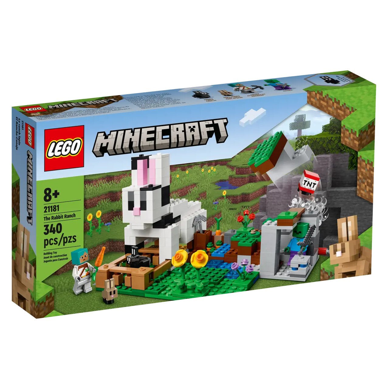 Lego Minecraft The Rabbit Ranch Playset - Shop & Building Blocks at H-E-B