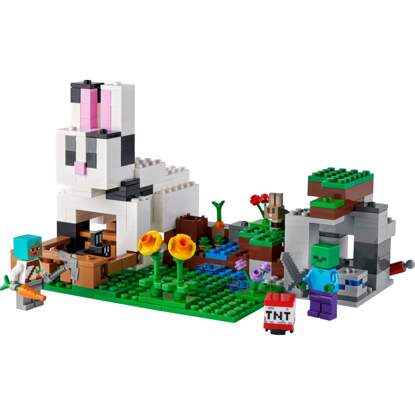 LEGO Minecraft The Rabbit Ranch Set - Shop Lego & building blocks at H-E-B