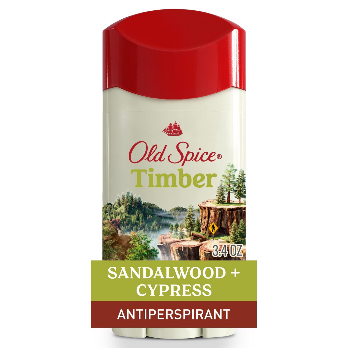 Old Spice Antiperspirant Deodorant - Timber; image 1 of 9