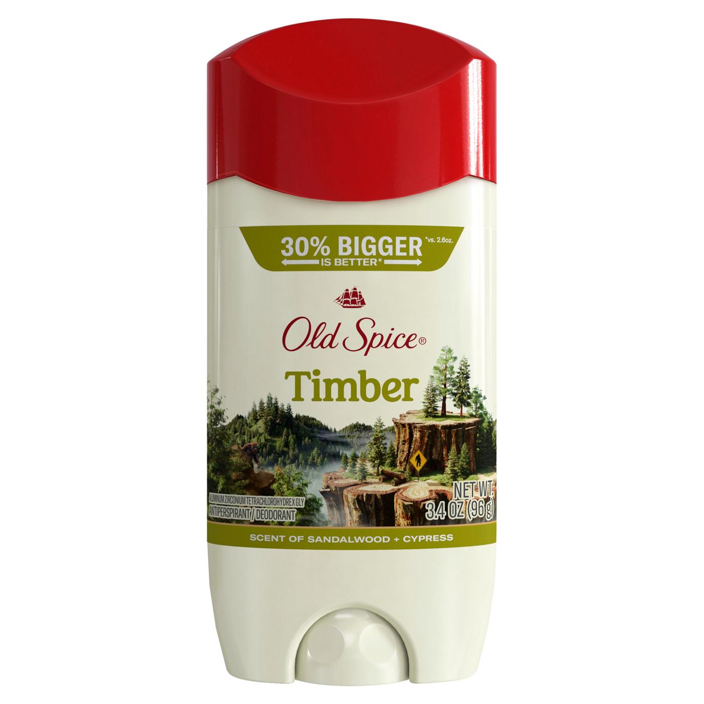 Old Spice Antiperspirant Deodorant - Timber; image 3 of 9