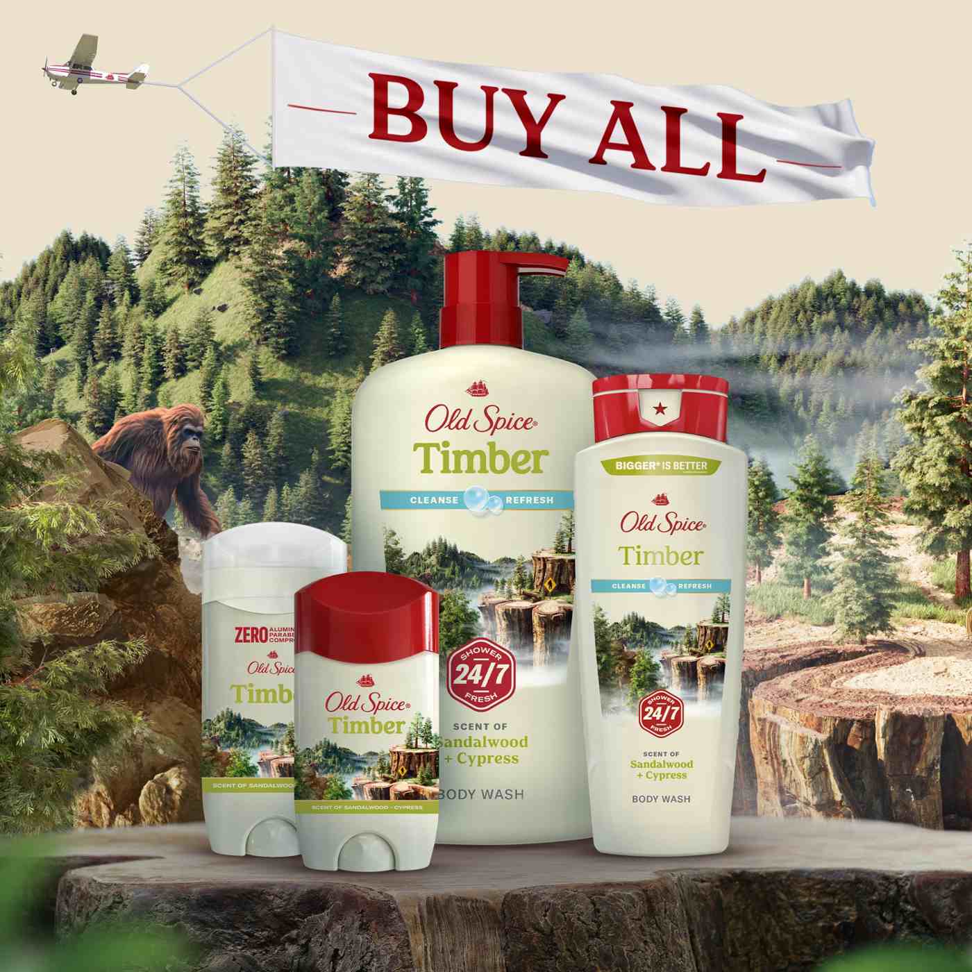 Old Spice Antiperspirant Deodorant - Timber; image 5 of 9