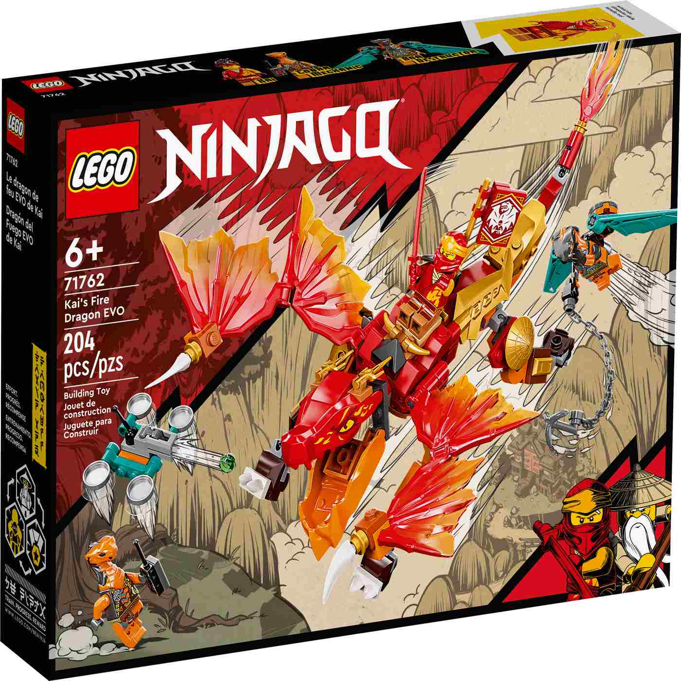 LEGO Ninjago Kai's Fire Dragon EVO Set; image 1 of 2