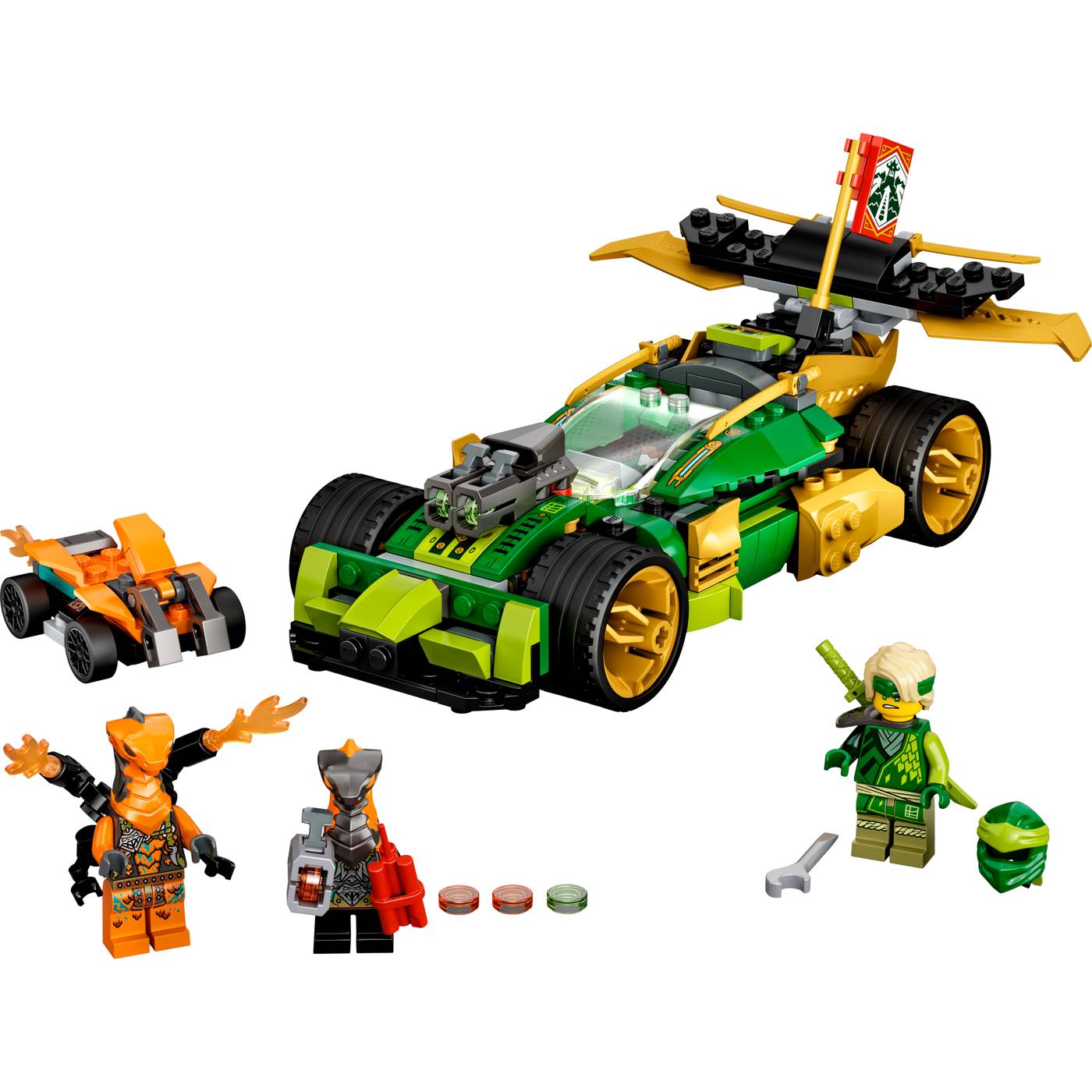 LEGO Ninjago Lloyd's Race Car EVO Set; image 2 of 2