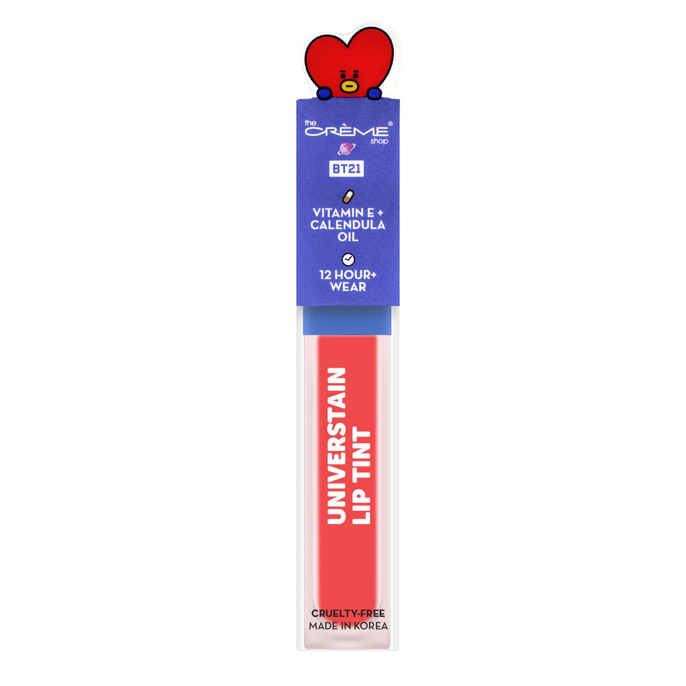 The Crème Shop Universtain Lip Tint Curiously Coral; image 1 of 4
