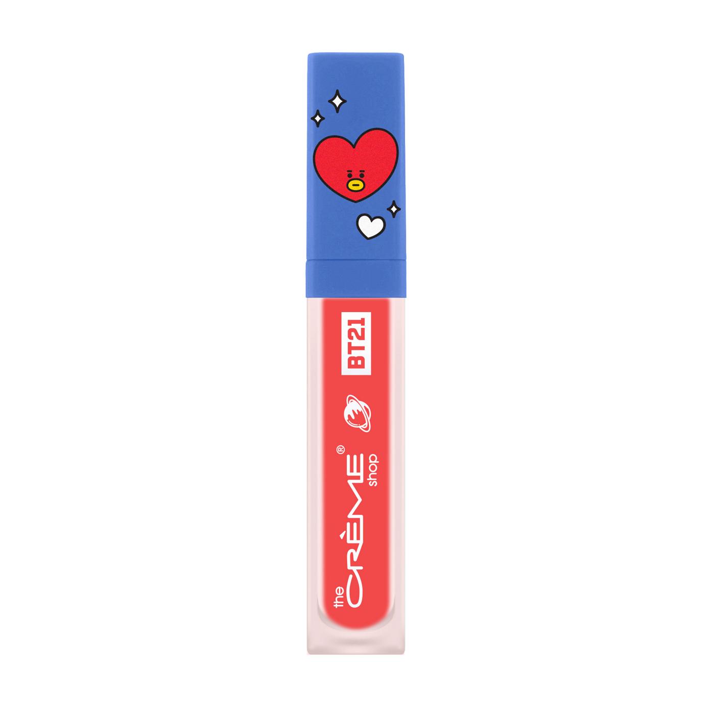The Crème Shop Universtain Lip Tint Curiously Coral; image 3 of 4