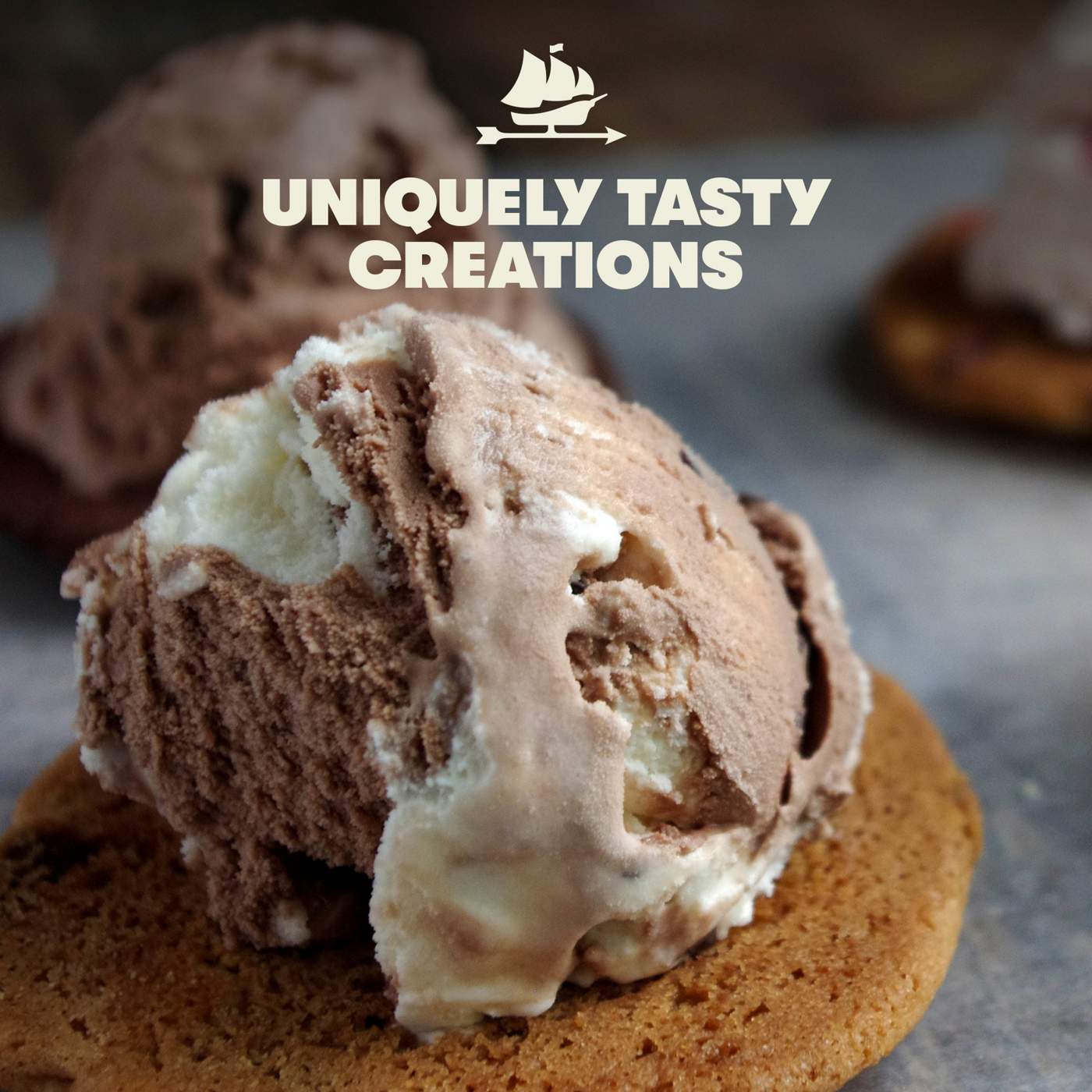 Tillamook Udderly Chocolate Ice Cream; image 2 of 5