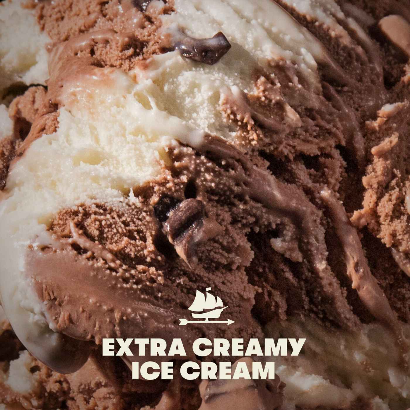 Tillamook Udderly Chocolate Ice Cream; image 3 of 5