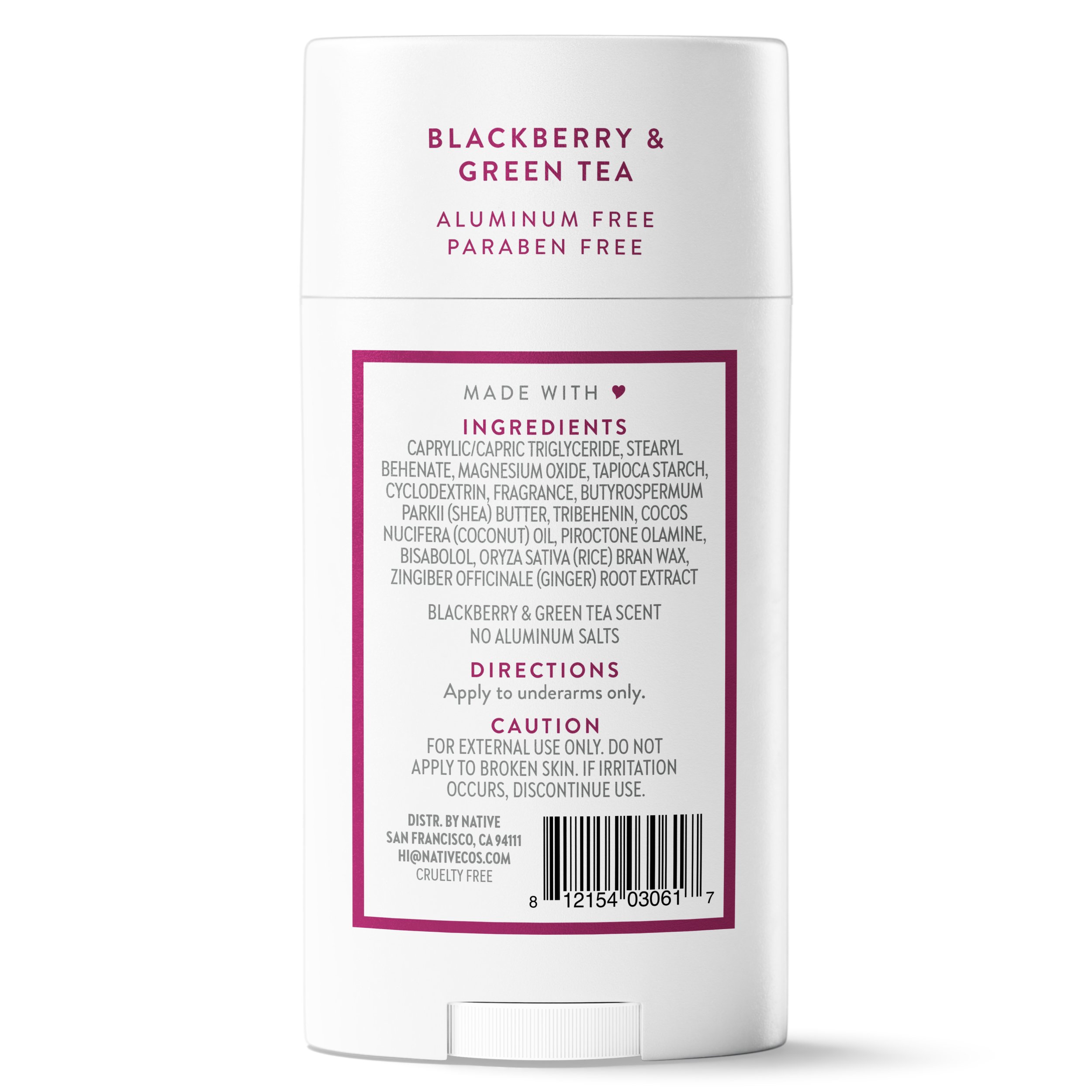 Native Deodorant Blackberry & Green Tea - Shop Deodorant