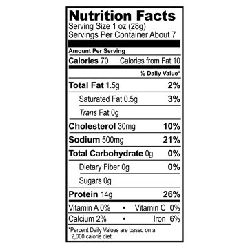 Tillamook Country Smoker 14g Protein Zero Sugar Beef Jerky - Black Pepper, 6.5 oz