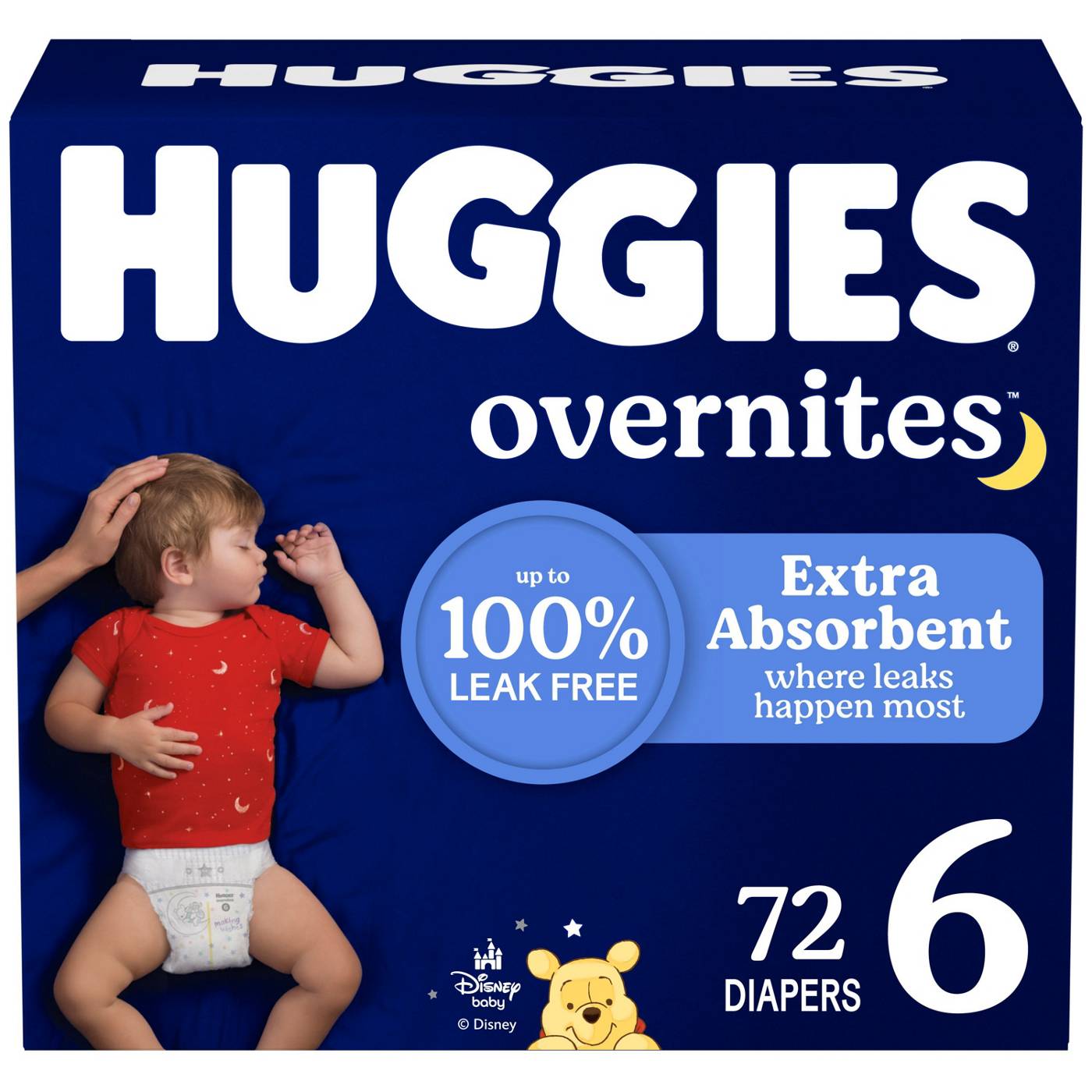 Huggies Overnites Nighttime Baby Diapers - Size 6; image 1 of 7