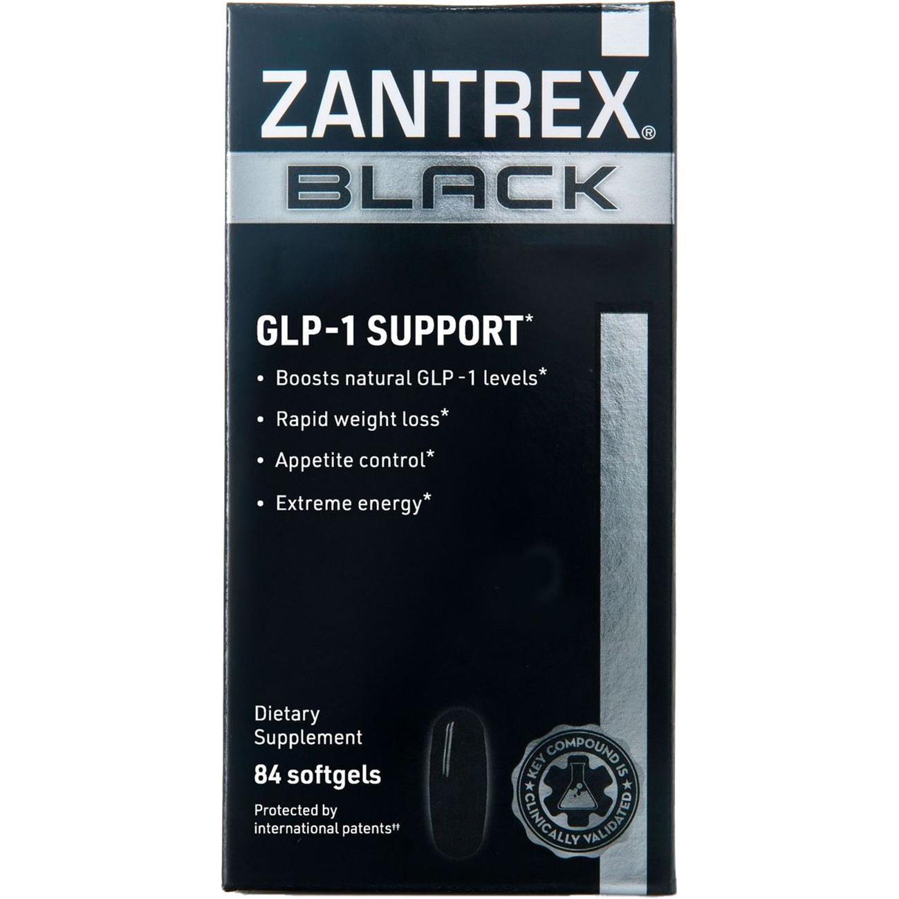 zantrex black glp 1 Naturally Boost GLP-1 & Metabolism Support | Thermogenic Energy, Weight Management Formula Suplemento Zantrex Black 60 Comprimidos