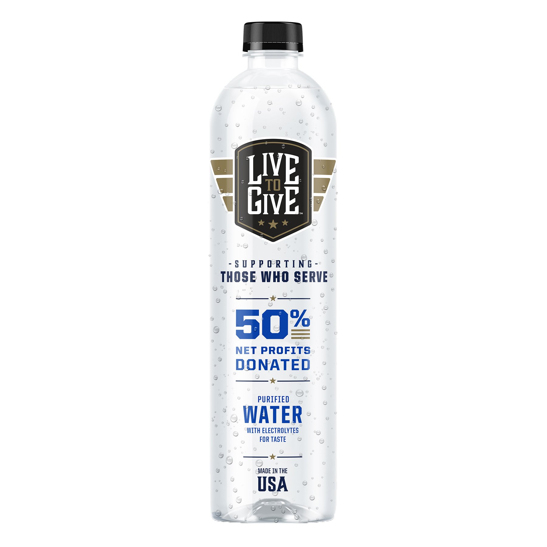 Live To Give Purified Water, 1 L