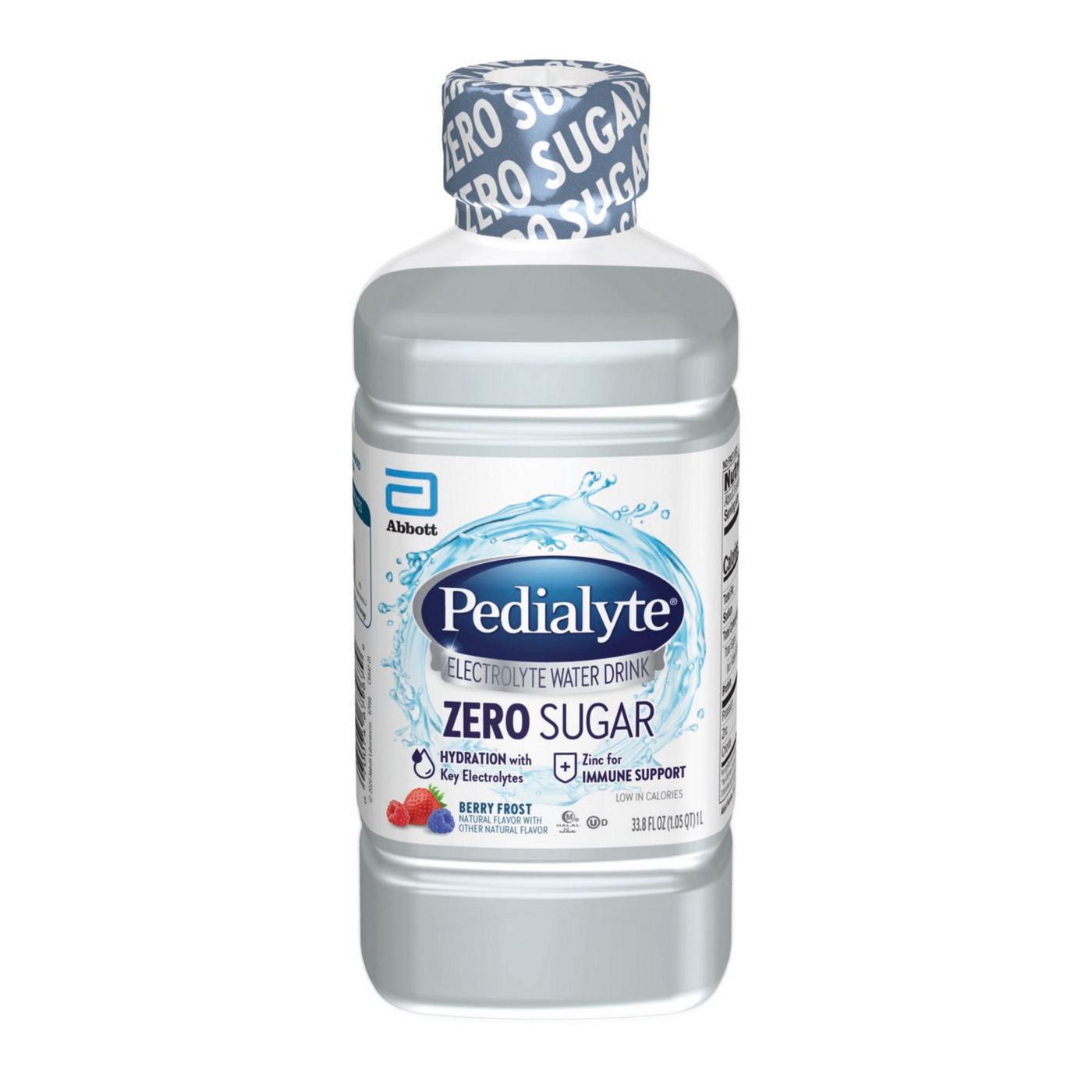 Pedialyte Zero Sugar Electrolyte Water Drink - Berry Frost; image 7 of 9