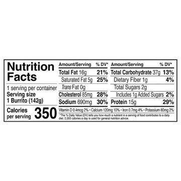 Red's 15g Protein Meat Lovers Breakfast Burrito