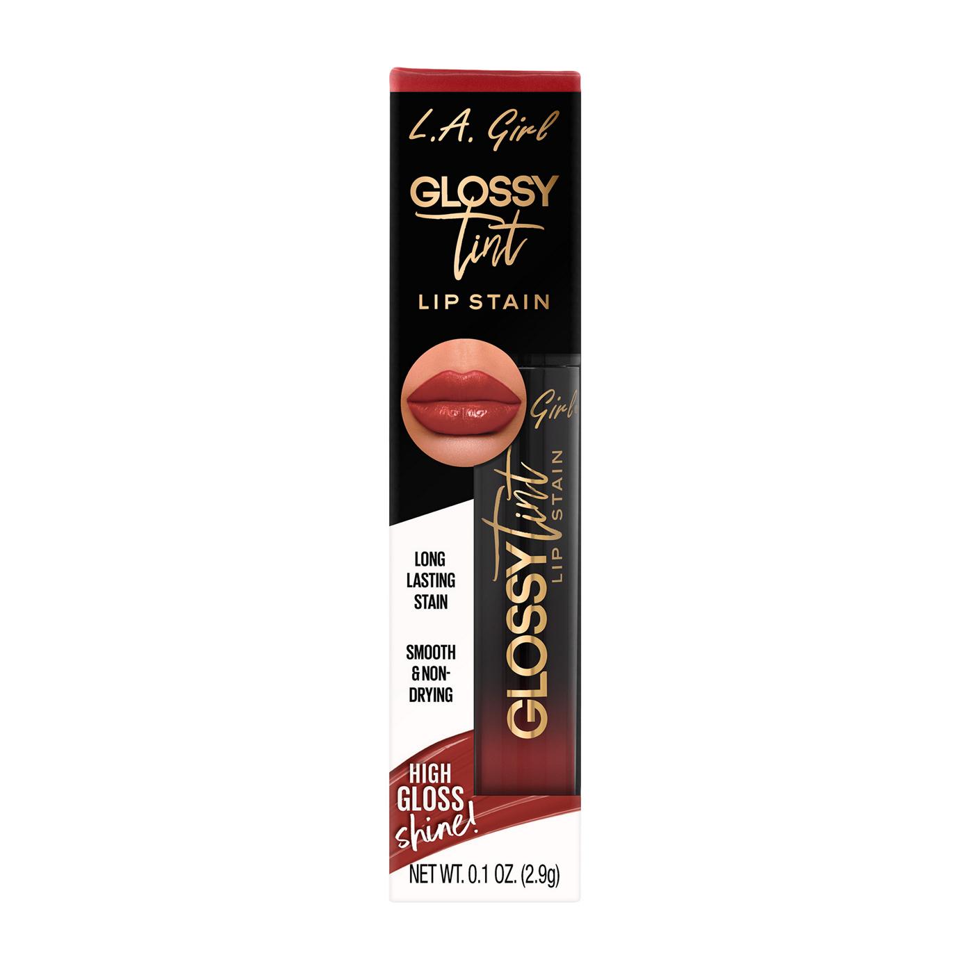 L.A. Girl Glossy Tint Lip Stain Adored; image 1 of 2
