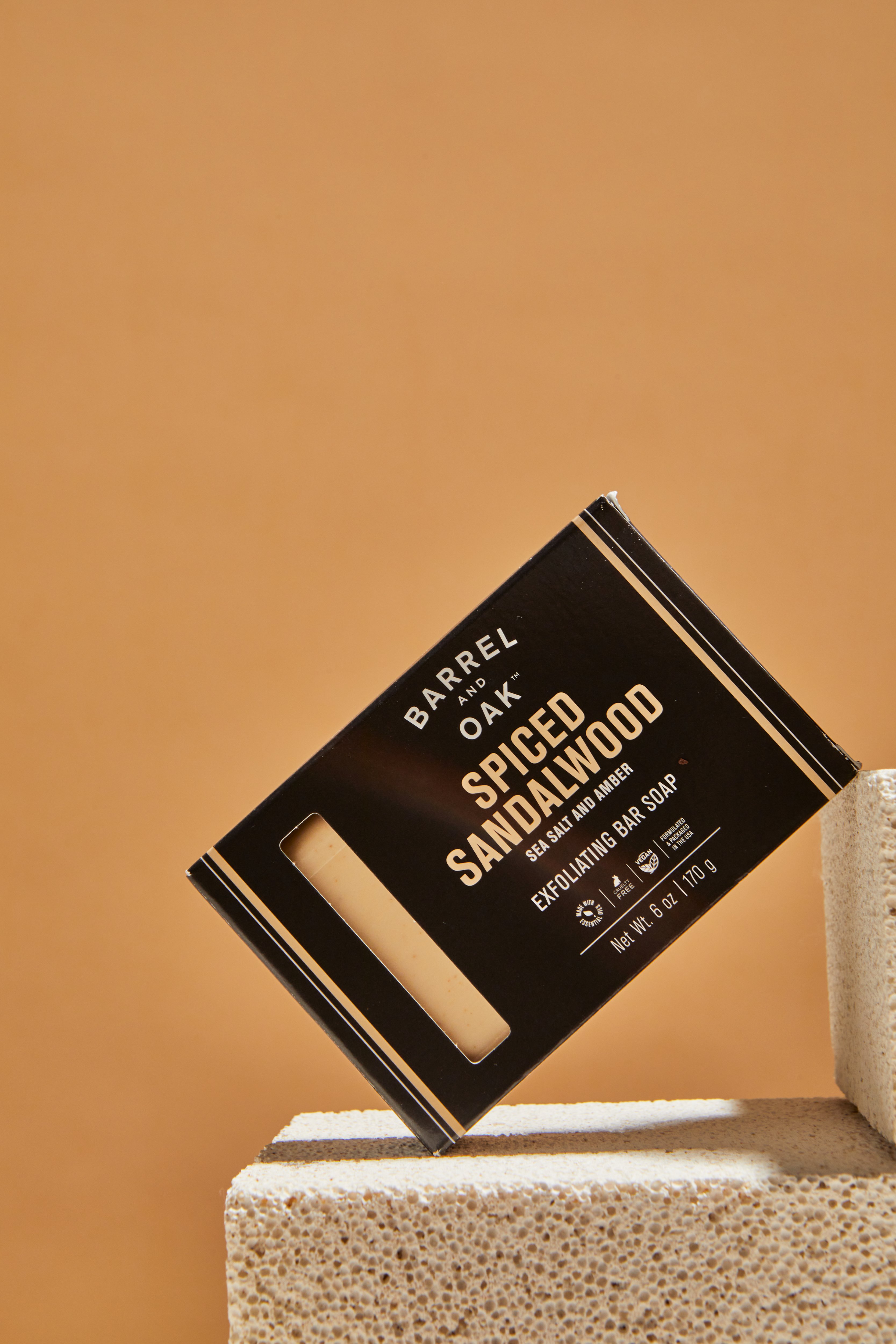 Exfoliating Bar Soap - Spiced Sandalwood 6 oz – Gentlemen's Hardware