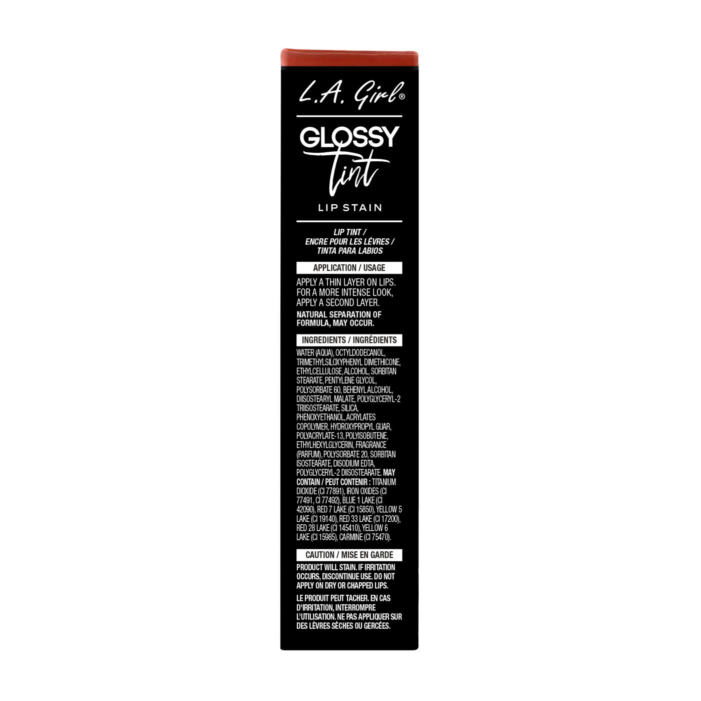 L.A. Girl Glossy Tint Lip Stain Captivating Shop Lipstick at HEB