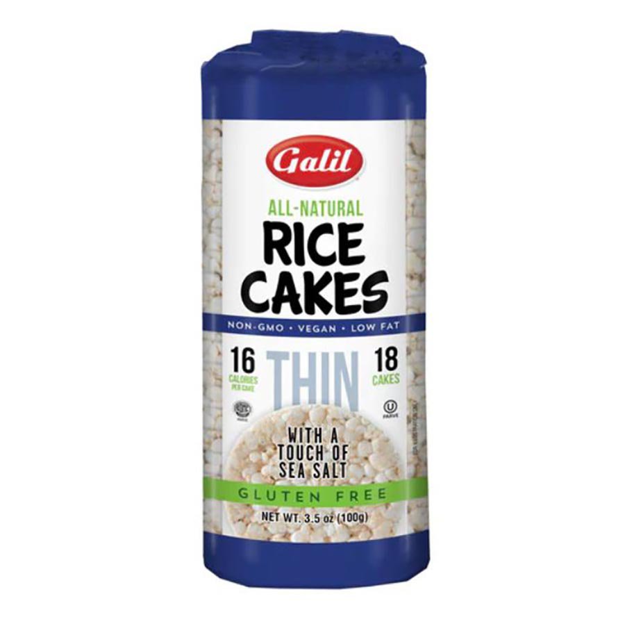 Galil Kosher Thin Rice Cakes - Sea Salt - Shop Rice cakes at H-E-B