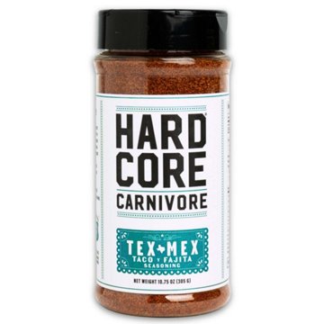 Hardcore Carnivore Tex Mex Taco & Fajita Seasoning, 10.75 oz