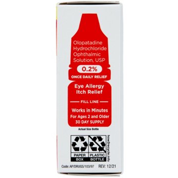 H-E-B Eye Allergy Itch Relief Once Daily Drops, 0.08 oz