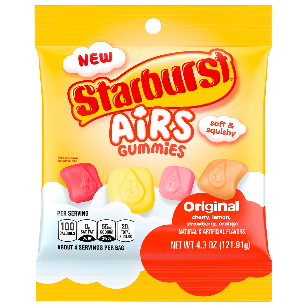 Starburst Airs Original Gummies Shop Candy at HEB