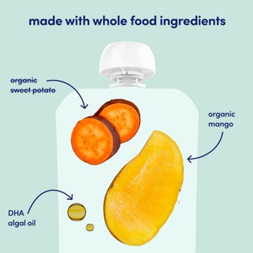 Cerebelly Organic Baby Puree Pouch - Sweet Potato & Mango