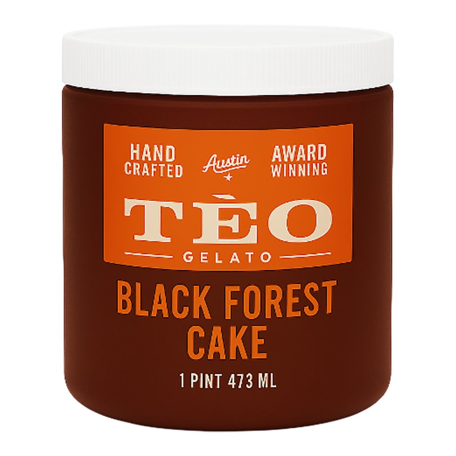 Tèo Black Forest Cake Gelato, 1 pt | Central Market - Really Into Food
