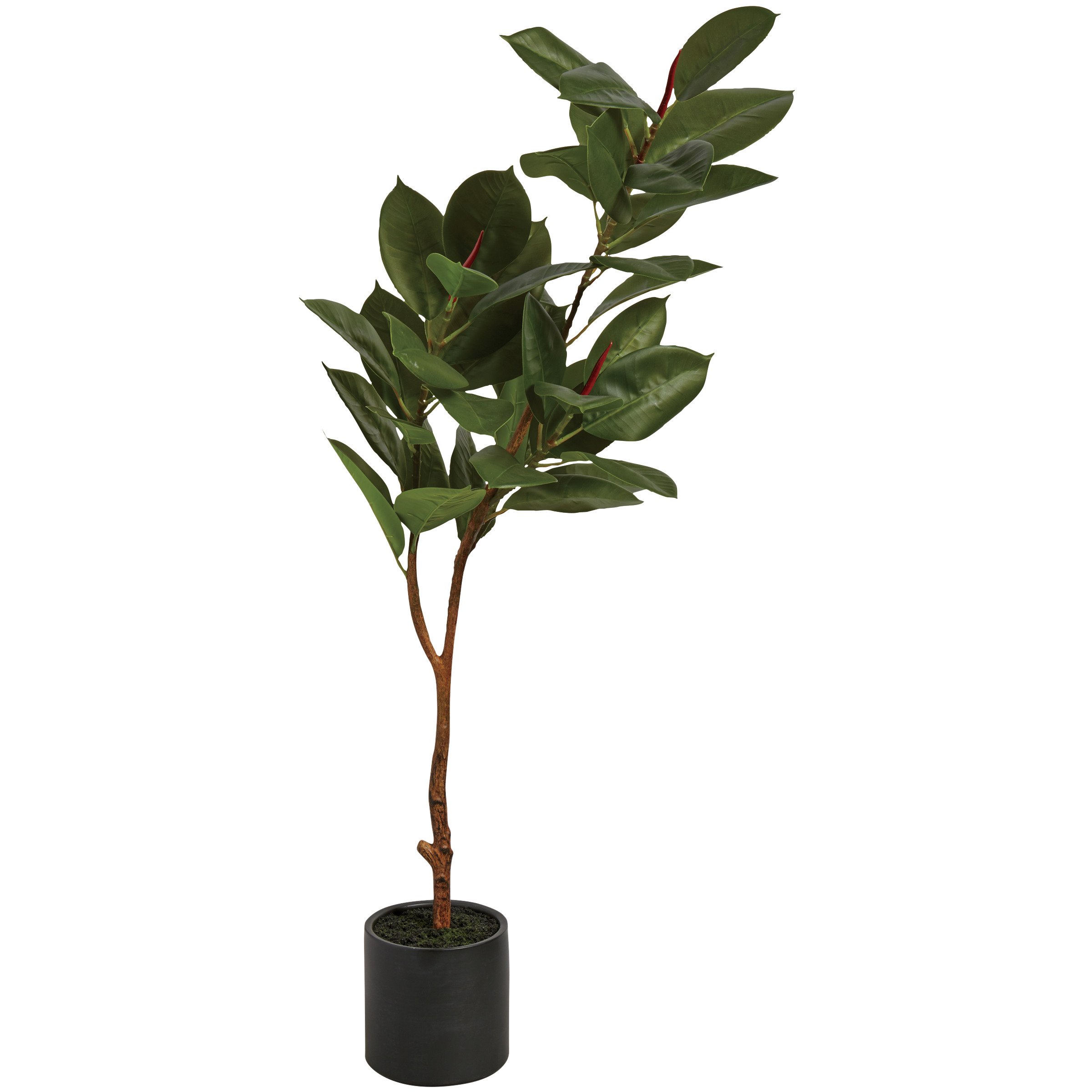 Destination Holiday Faux Rubber Leaf Plant Shop Seasonal Decor at HEB