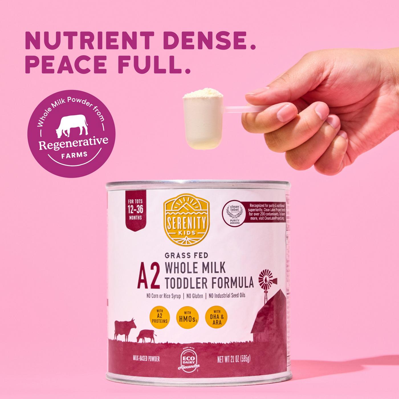 Serenity Kids A2 Grass Fed Whole Milk Toddler Formula; image 7 of 8