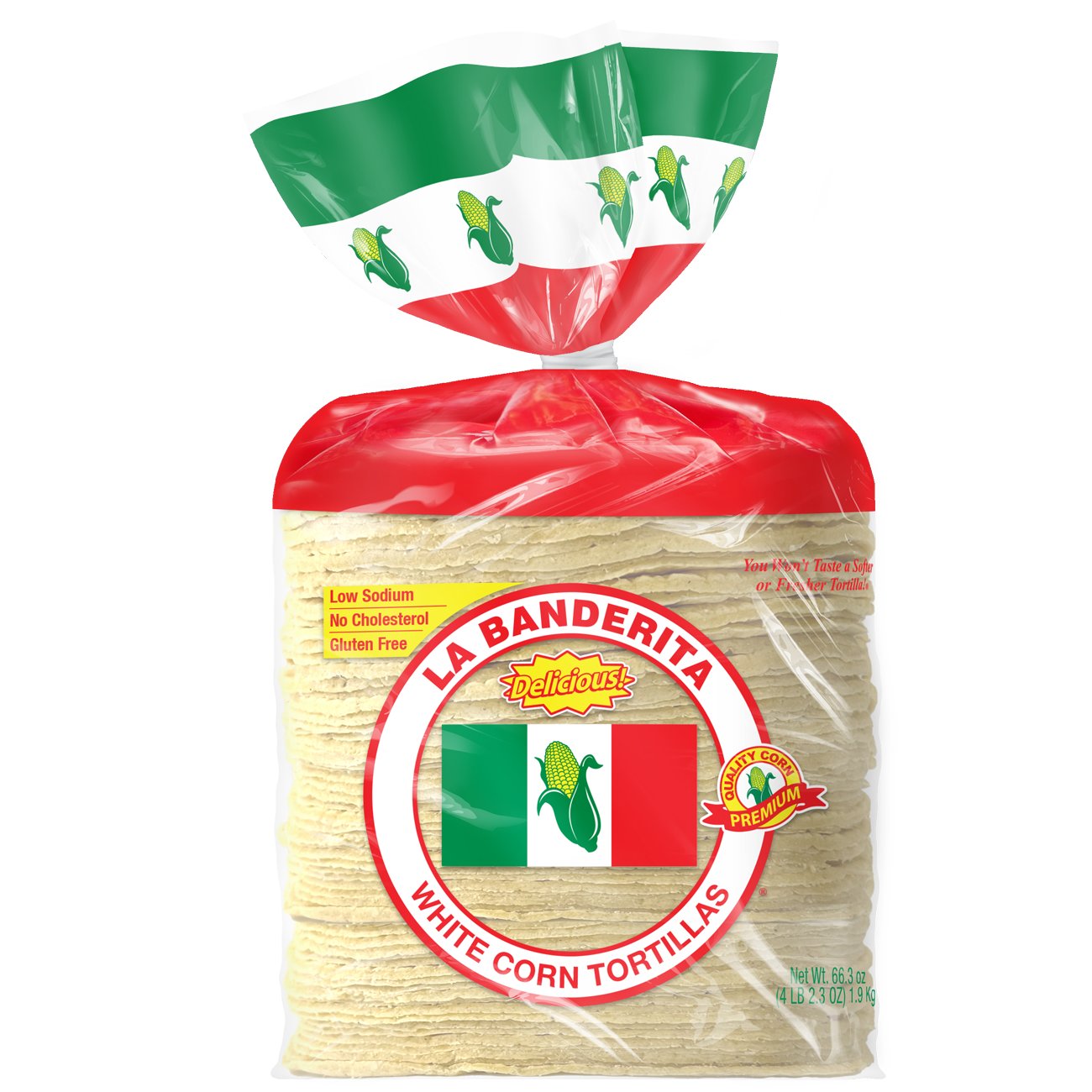 La Banderita White Corn Tortillas Shop Tortillas at HEB